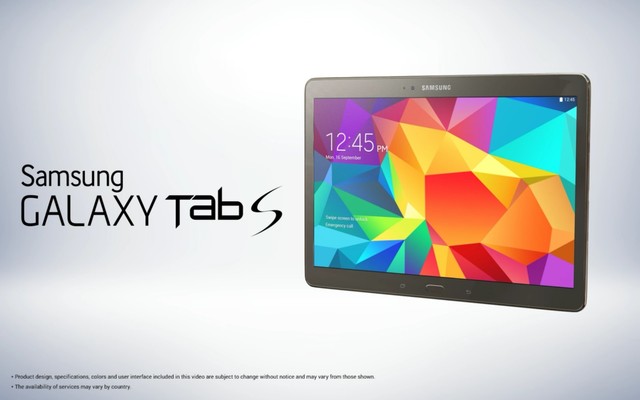 Galaxy Tab S - Máy tính bảng Android tốt nhất